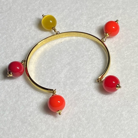 Kate Spade second nature cuff bracelet orange - Picture 2 of 10